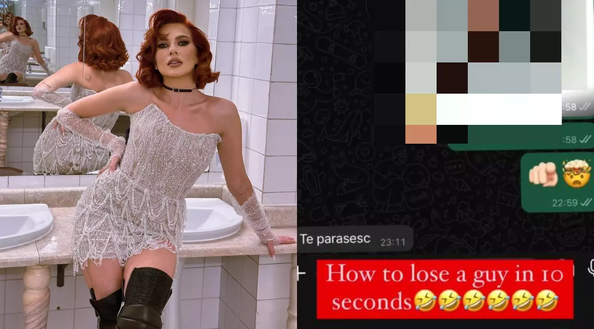 Lidia Buble, conversație cu iubitul ei