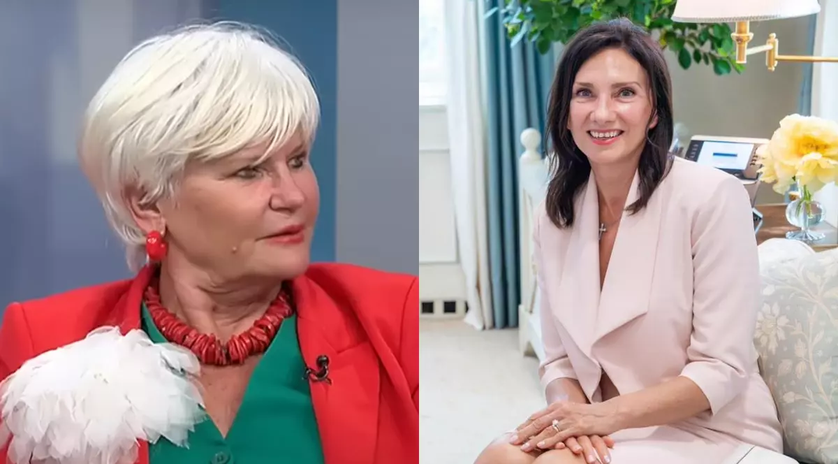 Monica Tatoiu în stânga și Carmen Iohannis