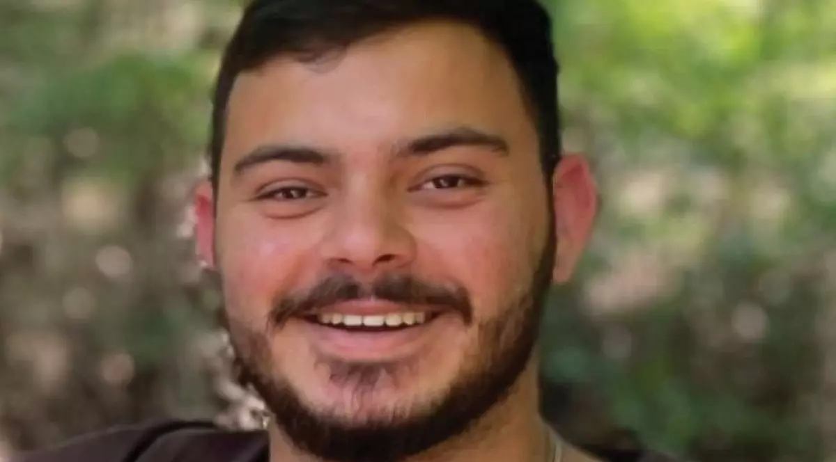 Omer Wenkert, prizonier Hamas, Foto: Israel War Room / Facebook