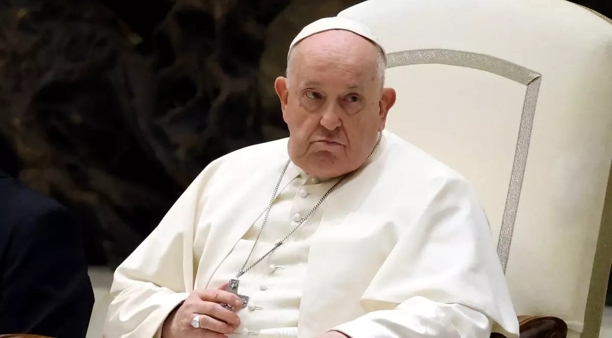 Papa Francisc se află în spital.