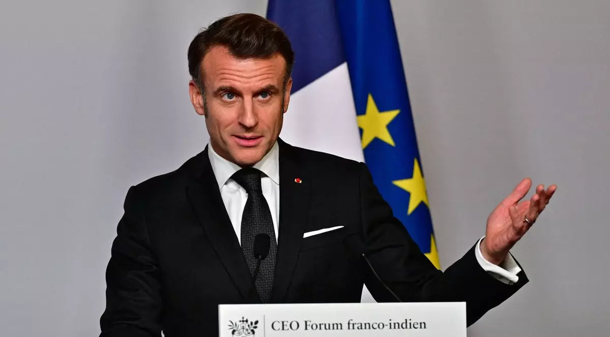 Emmanuel Macron a cerut reuniunea de urgenţă a liderilor europeni la Paris