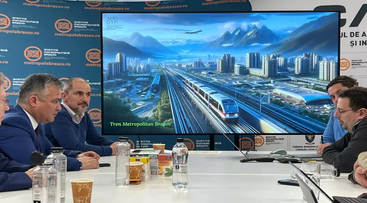 Ședință săptămânală pentru proiectul Trenului Metropolitan Brașov cu specialiștii din domeniu