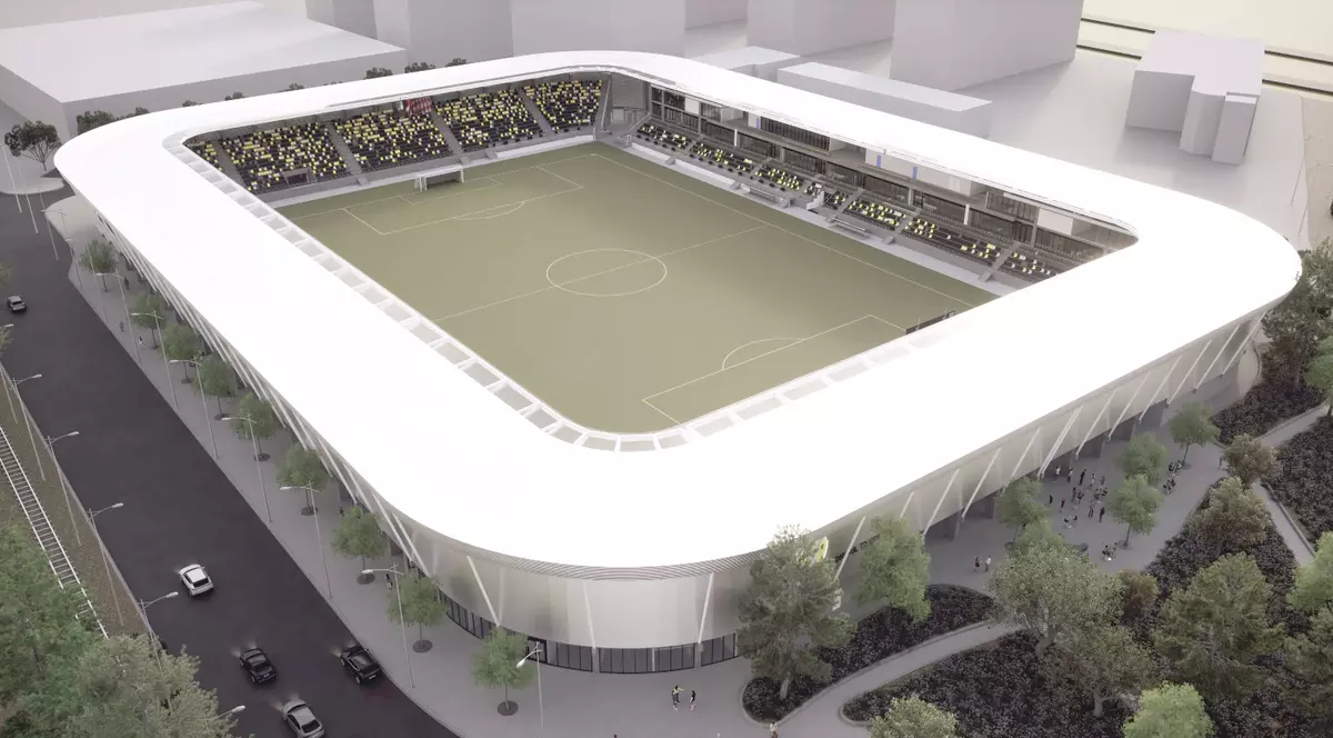 Așa va arăta stadionul din Brașov, care se va construi după ce actualul stadion Tineretului va fi demolat