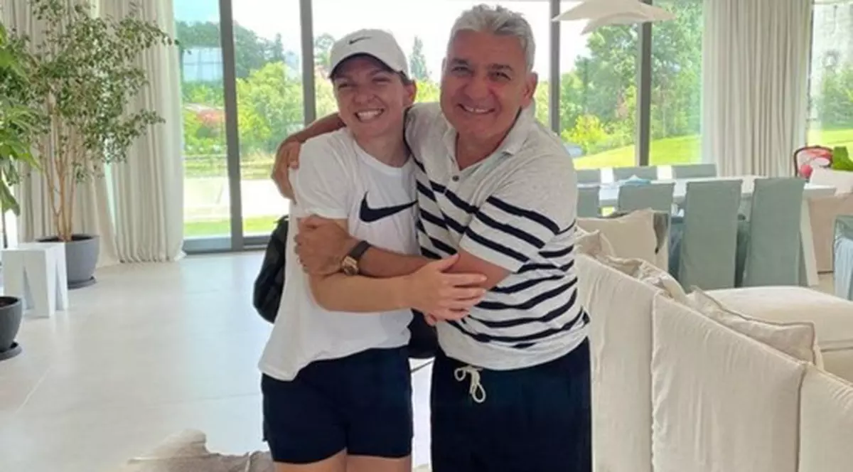 Simona Halep și Stere Halep