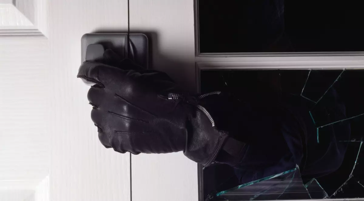 Un hoț care a dat spargere