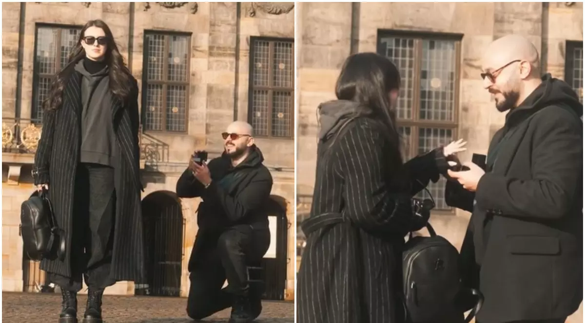 Victor Dorobanțu, actorul din serialul „Wednesday” de pe Netflix, a cerut-o în căsătorie pe Miruna Mayra, iubita lui