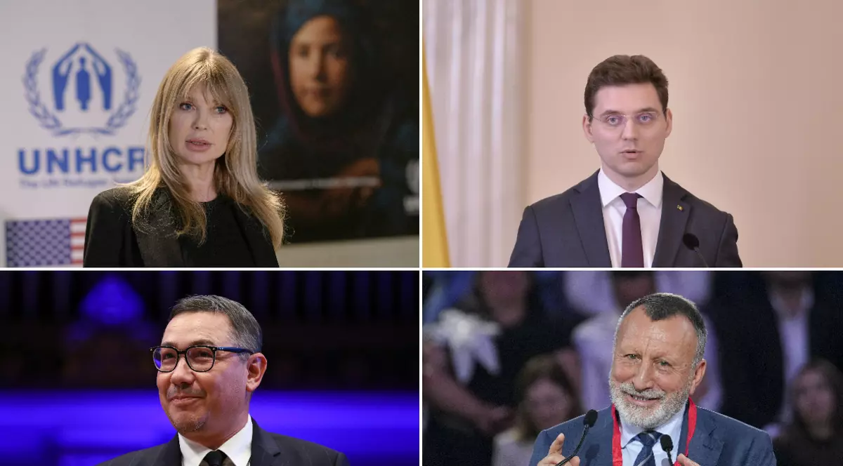 Victoria Stoiciu _ Victor Negrescu _ Victor Ponta și Paul Stănescu. foto hepta, agerpres