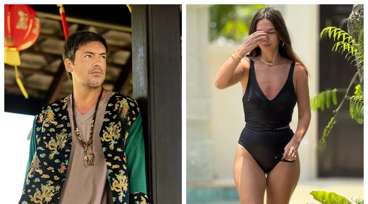 Noi imagini cu Adela Popescu în costum de baie, pe plaja din Thailanda. Soția lui Radu Vâlcan, din ce în ce mai tonifiată. „Mă pozează cum mă prinde”