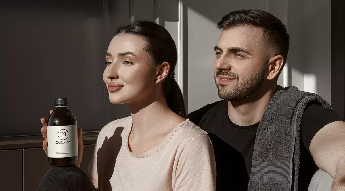 Descoperă formula unică 21Collagen - Produs Pur, fără OMG-uri, zahăr sau arome artificiale