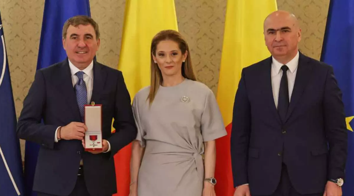 Gheorghe Hagi, Marilena Hagi și Ilie Bolojan