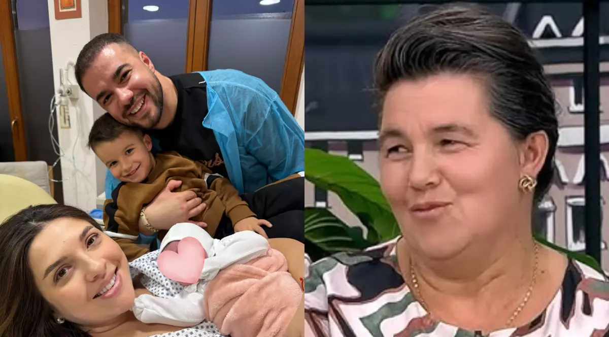 Mama Geta, Daniela Iliescu, Culiță Sterp și cei doi copii ai cuplului