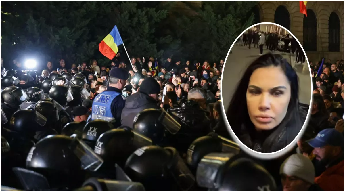 Oana Zăvoranu a făcut live din mijlocul protestelor pro-Georgescu