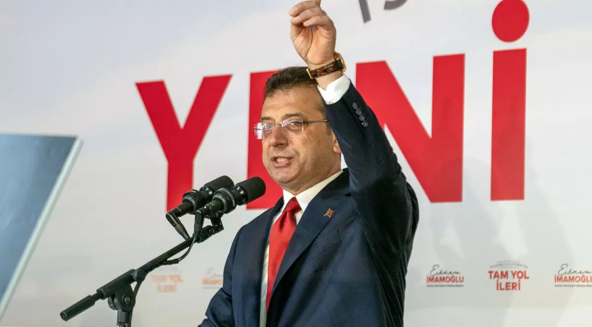 Primarul Istanbulului, Ekrem Imamoglu Foto: Hepta