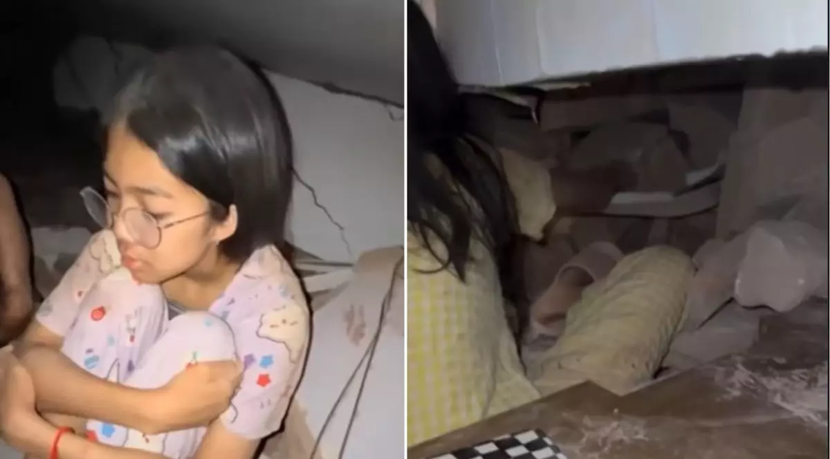 adolescenta blocata dărmături Myanmar