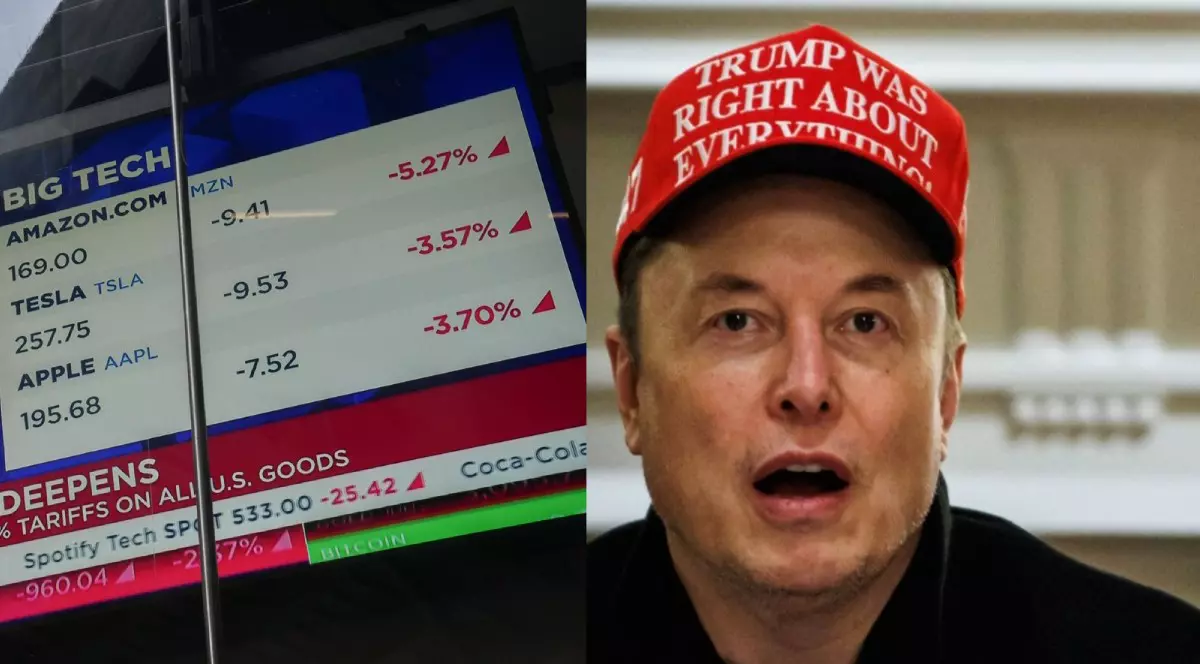 Averea lui Elon Musk în cădere liberă - Foto Colaj Hepta si Profimedia