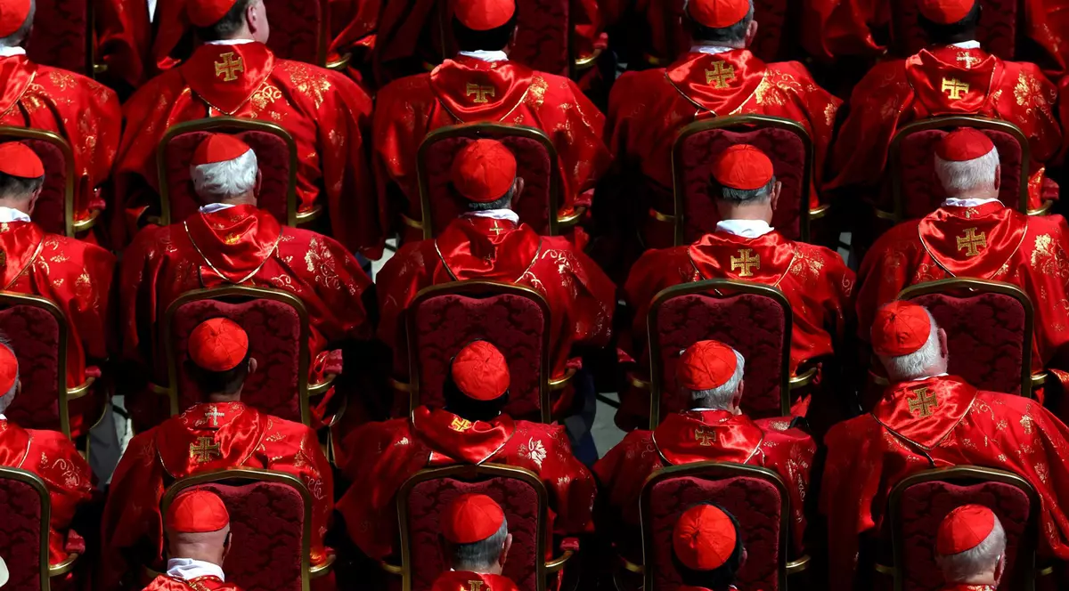 Cardinalii, surprinși la funeraliile Papei Francisc Foto: Hepta