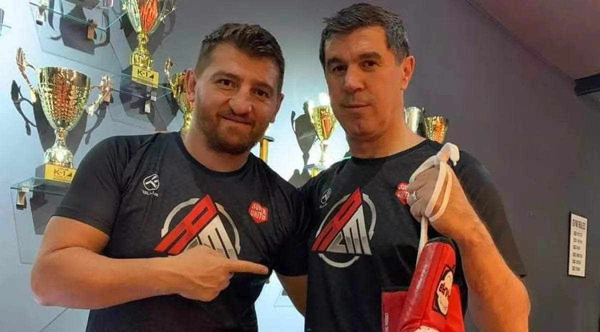 Cătălin Moroșanu, alături de Mihai Leu