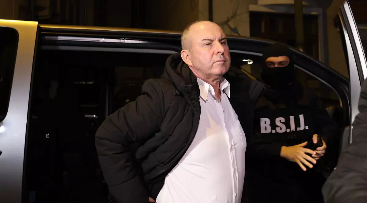 Generalul Catalin Zisu, adus la sediul Directiei Nationale Anticoruptie din Bucuresti, 14 februarie 202