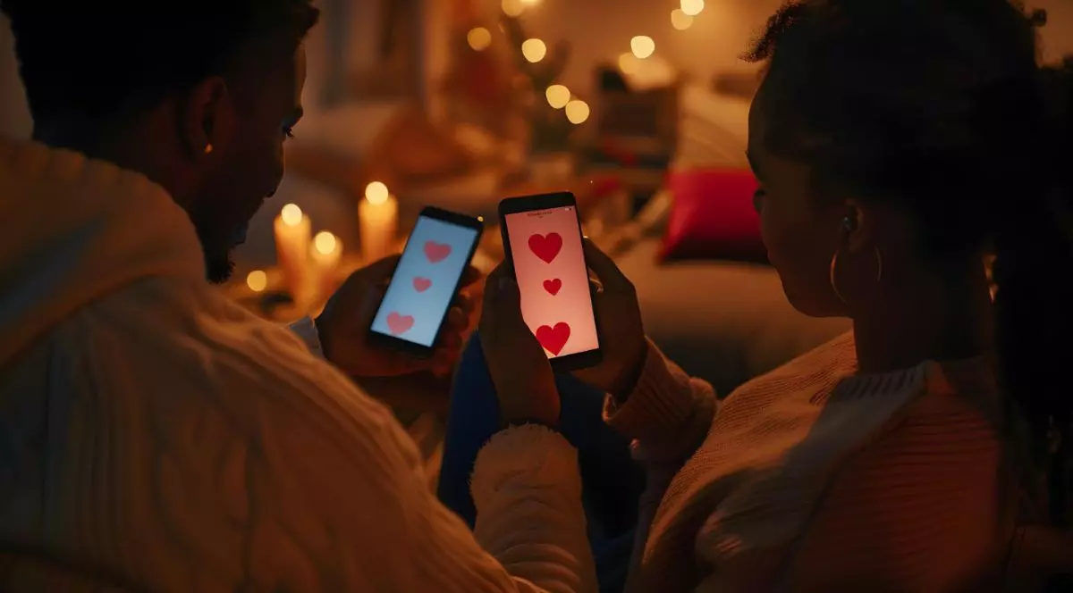 tineri care stau pe telefon pe aplicații de dating