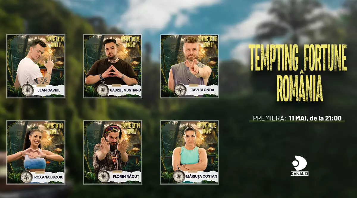 Concurenți la „Tempting Fortune România”