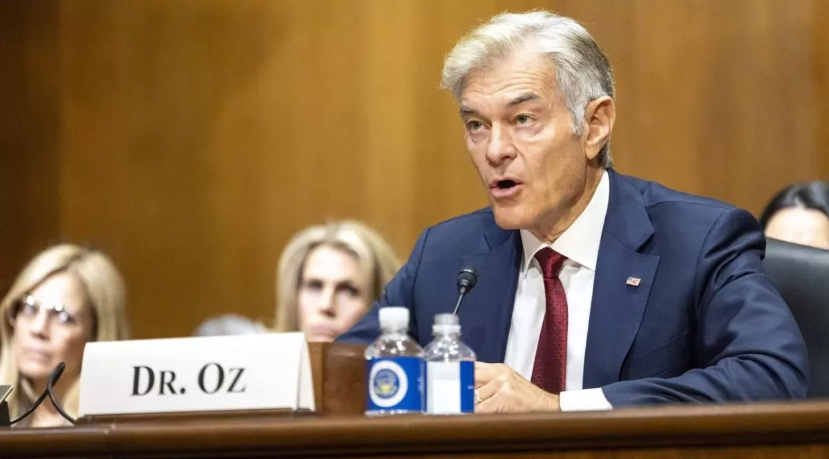 Dr. Mehmet Oz participă la o audiere vineri, 14 martie 2025, pentru a examina nominalizarea sa de către Comitetul de finanțe al Senatului pentru a fi administrator al Centrelor pentru Servicii Medicare și Medicaid din Washington, SUA