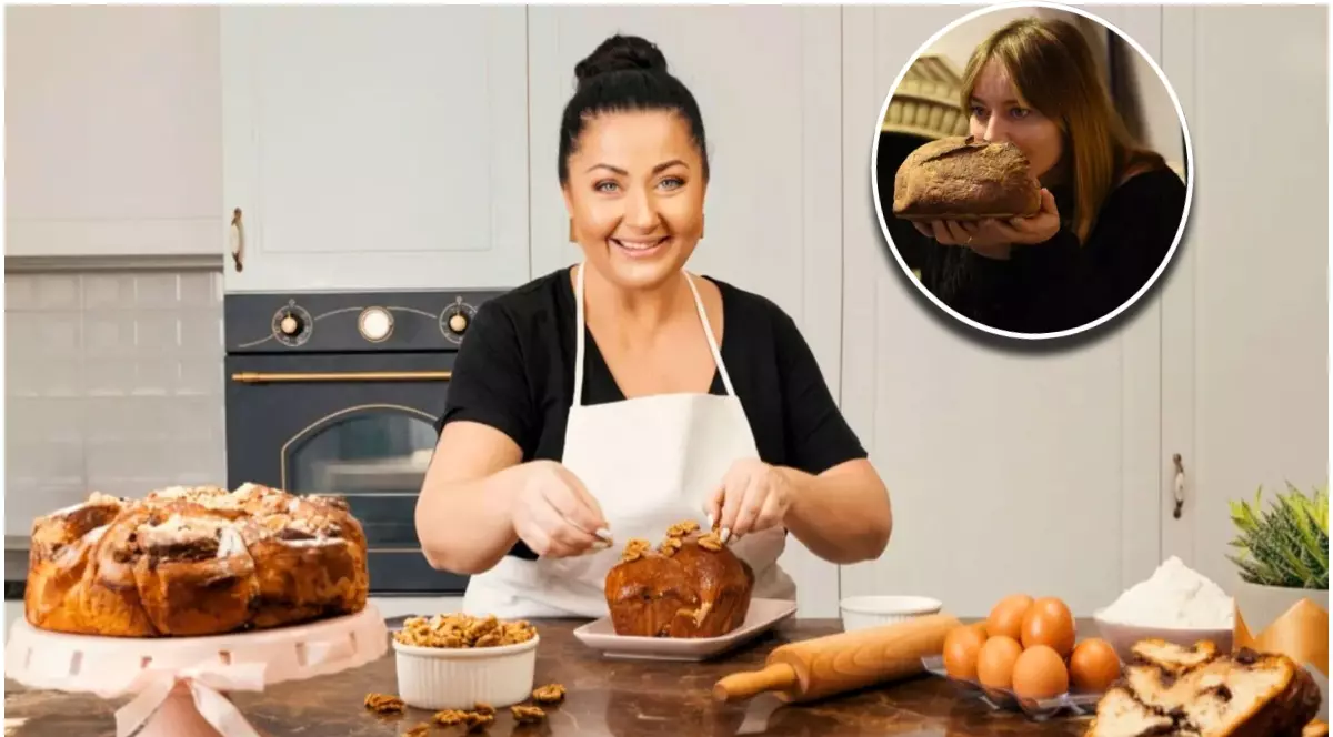 Gabriela Cristea și Laura Cosoi pregătesc cozonacii pentru Paște