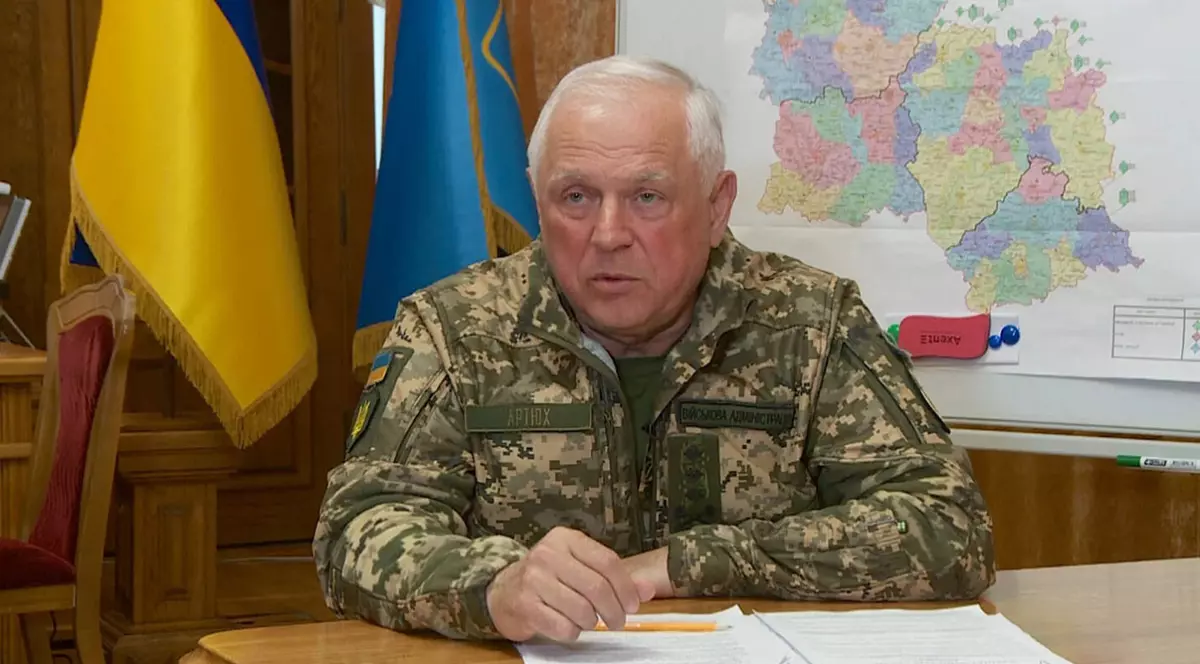 Guvernatorul Volodimir Artiuh Foto: sm.gov.ua