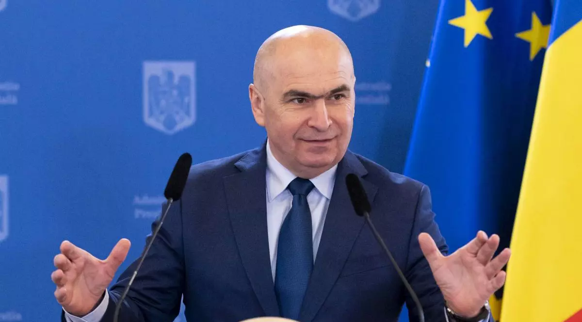 Presedintele interimar al Romaniei, Ilie Bolojan, participa la evenimentul 'FIC CEOs: Romania pe harta investitiilor', organizat de Consiliul Investitorilor Straini, la Palatul Cotroceni, in Bucuresti, miercuri, 9 aprilie 2025. ALEXANDRU DOBRE / MEDIAFAX FOTO.