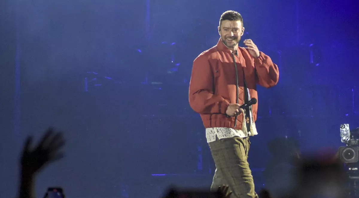 Justin Timberlake pe scenă