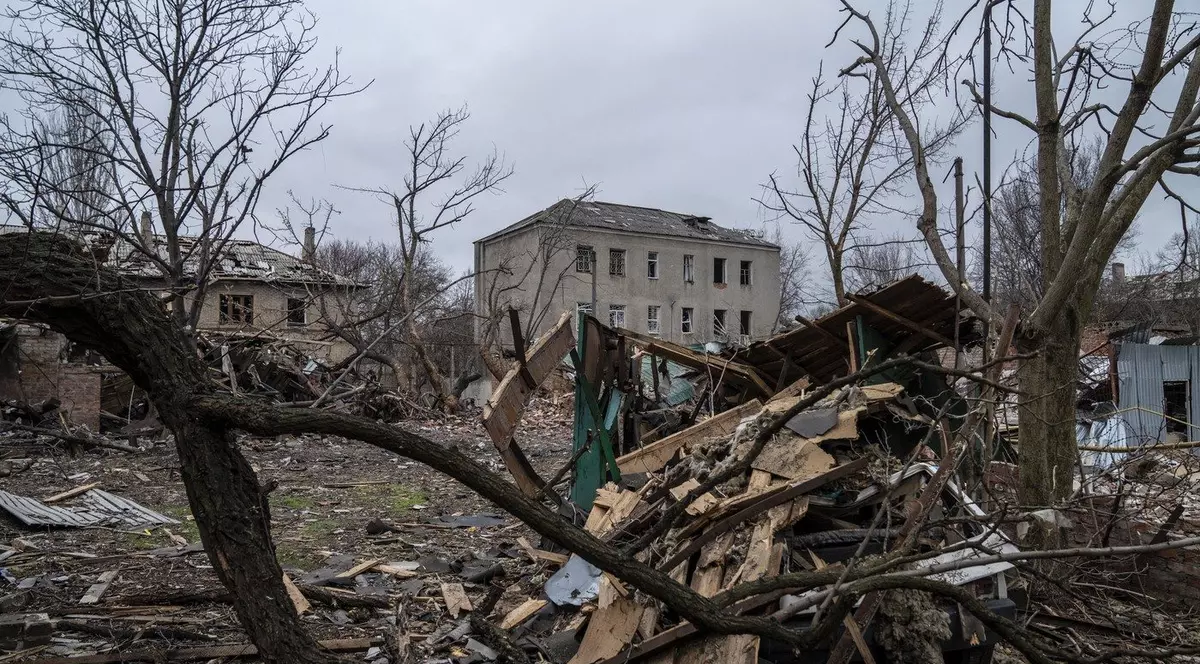 Kosteantînivka, un oraș bombardat intens de ruși. Imagine cu caracter ilustrativ Foto: Profimedia