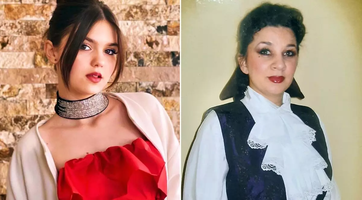 Maia Giotea si profesoara ei