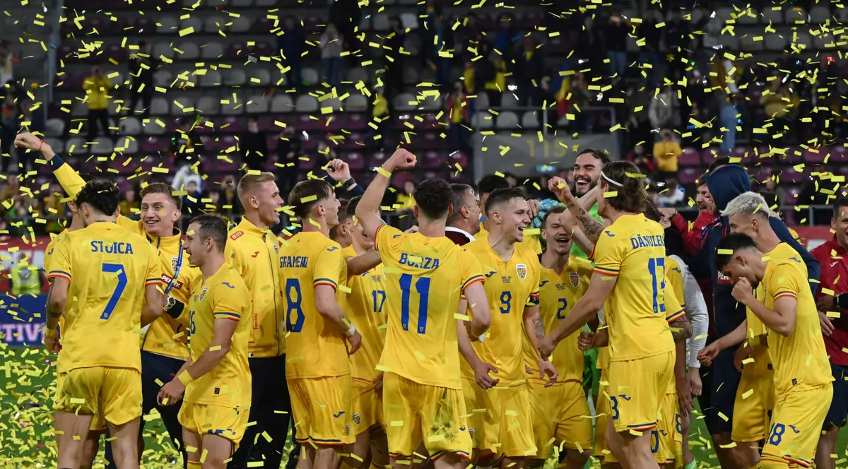 Cine transmite EURO 2025 U21 la TV în țara noastră. România e calificată la turneul final și joacă în iunie cu Italia, Spania și Slovacia