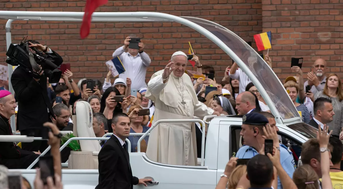 Vizita Papei Francisc în România, în 2019: imagini de la prima călătorie făcută de Suveranul Pontif într-o țară ortodoxă