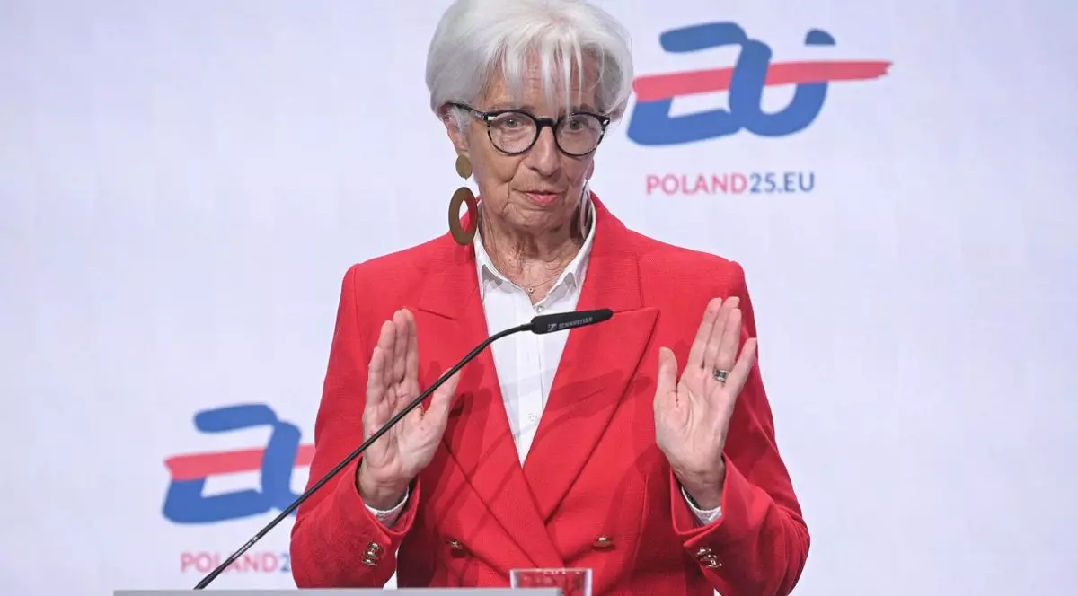 Polonia, Varșovia: Christine LAGARDE (Președintele Băncii Centrale Europene, BCE)