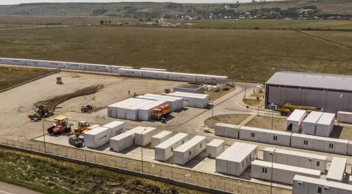 santier spital containere
