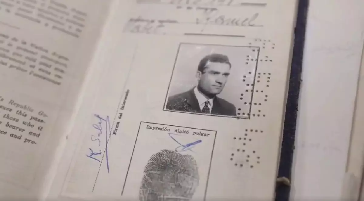 Actul de identitate al spionului Eli Cohen Captură X @MatthiasInbar