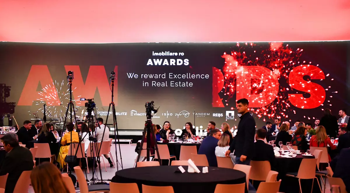 „Oscarurile imobiliarelor” au loc în data de 28 mai, la București. Imobiliare.ro Awards 2025 - o ediție aniversară cu multe surprize