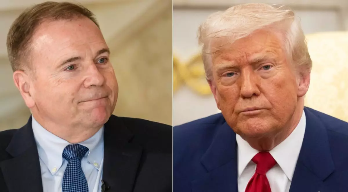 Colaj Ben Hodges si Donald Trump