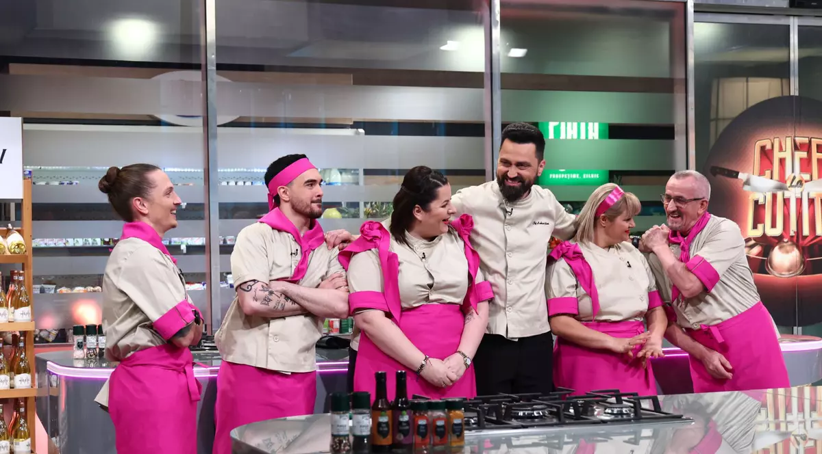 Chef Orlando a intrat cu toti cei 5 concurenti in Semifinala