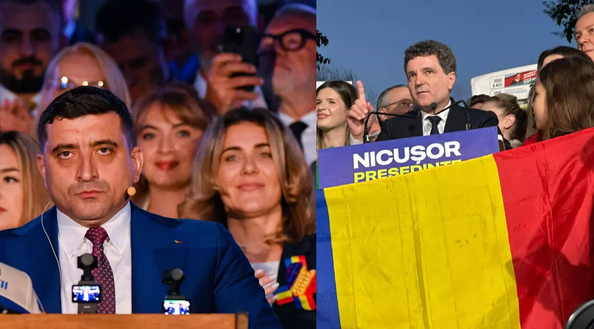 George Simion vs Nicușor Dan
