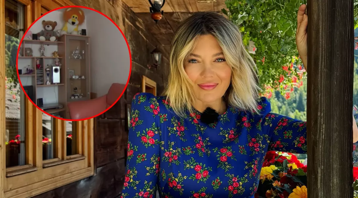 Gina Pistol - imagini din casa în care a copilărit