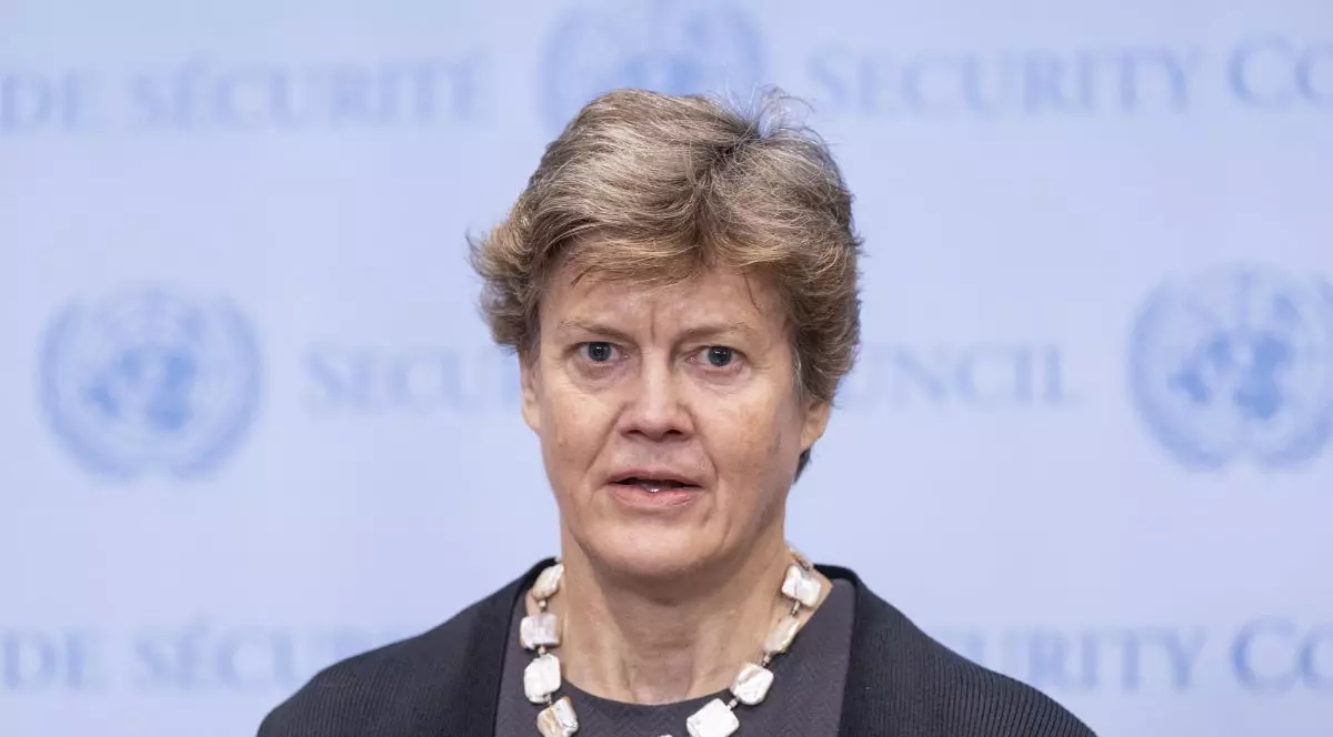 Barbara Woodward este ambasadoarea Regatului Unit la ONU