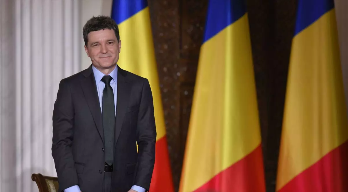 Nicusor Dan participa la dezbaterea electorala „Un presedinte pentru Romania”, organizata la Palatul Cotroceni, marti, 29 aprilie 2025.
