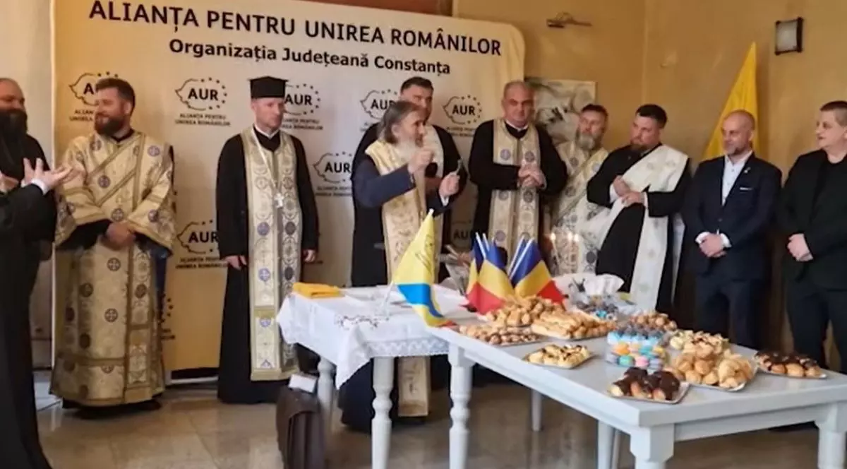 ÎPS Teodosie, invitat să sfințească sediul AUR din Constanța, 11 mai 2025