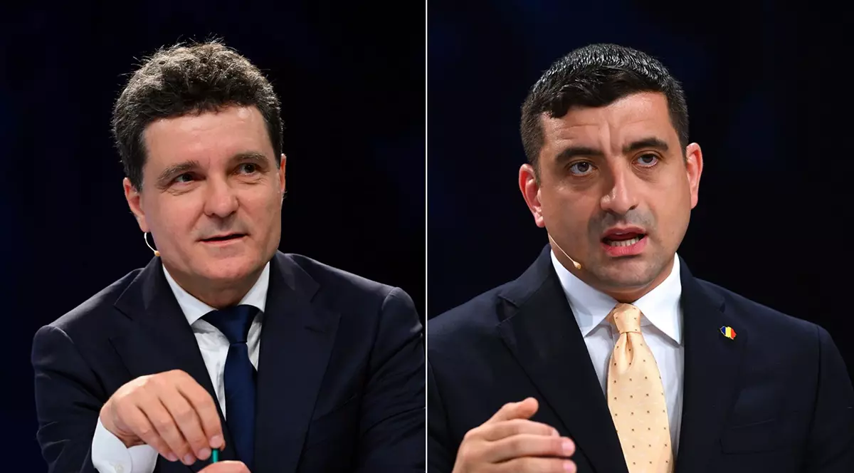 Colaj Nicusor Dan, George Simion, dezbatere electorala