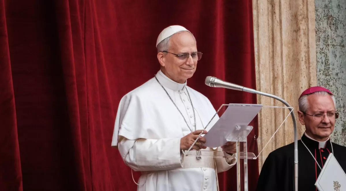 Papa Leon al XIV-lea la primul său mesaj duminical Foto: Profimedia