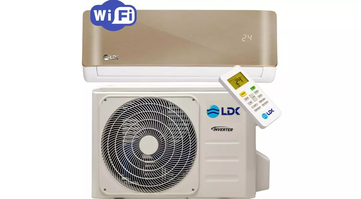 Aer conditionat tip pompa de caldura LDK deluxe gold