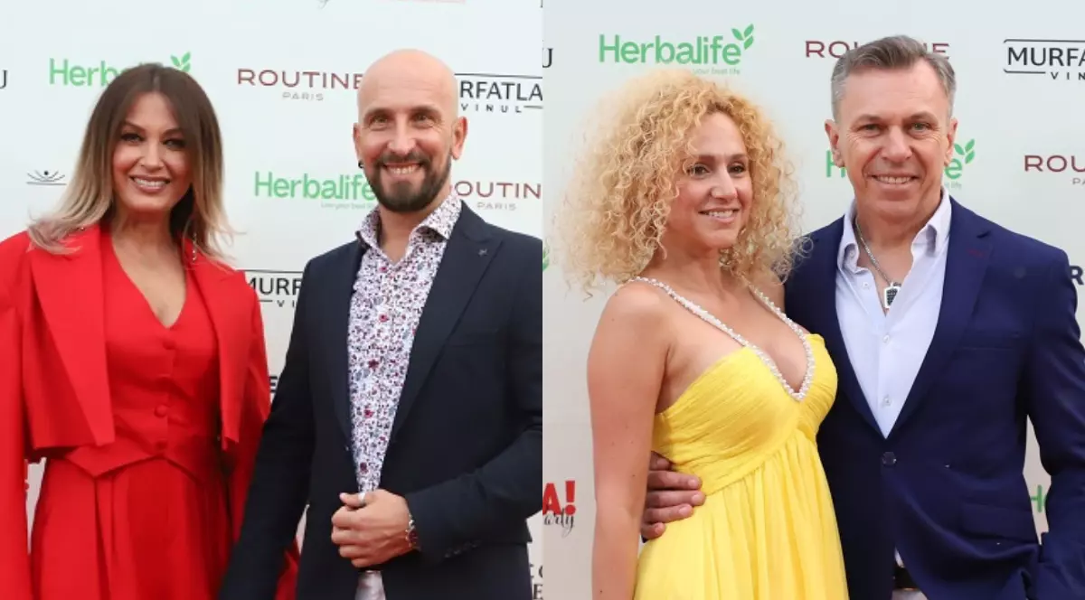 Anca Țurcașiu și Cristian Georgescu, fostul soț, prezenți la aceeași petrecere. Medicul a apărut cu iubita blondă, iar vedeta - cu „sufletul ei pereche”