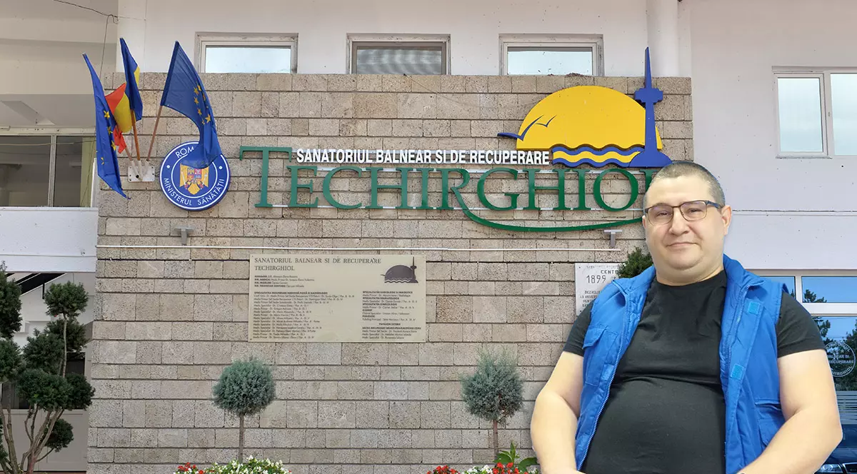 Colaj Sanatoriul Balnear și de Recuperare de la Techirghiol