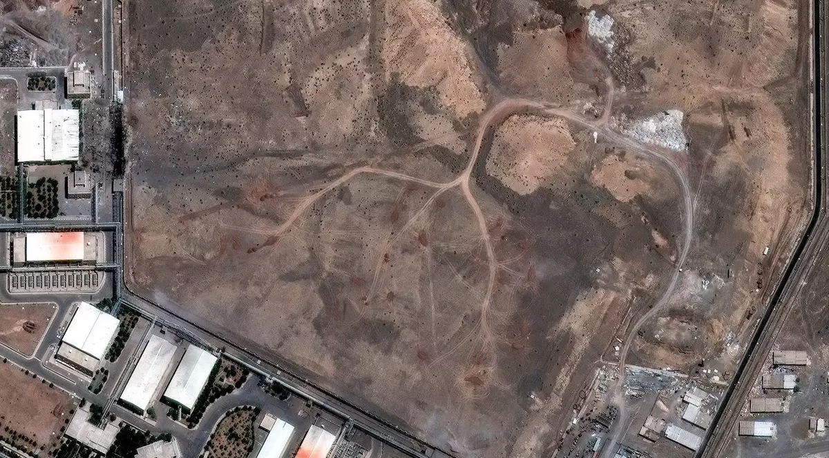 Complexul nuclear de la Natanz în data de 15 iunie 2025 Foto: Profimedia